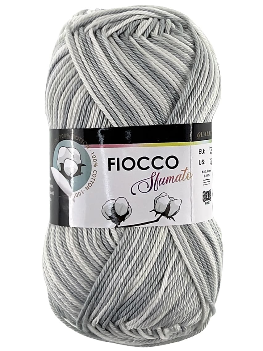 Fiocco Sfumato Grau 9808